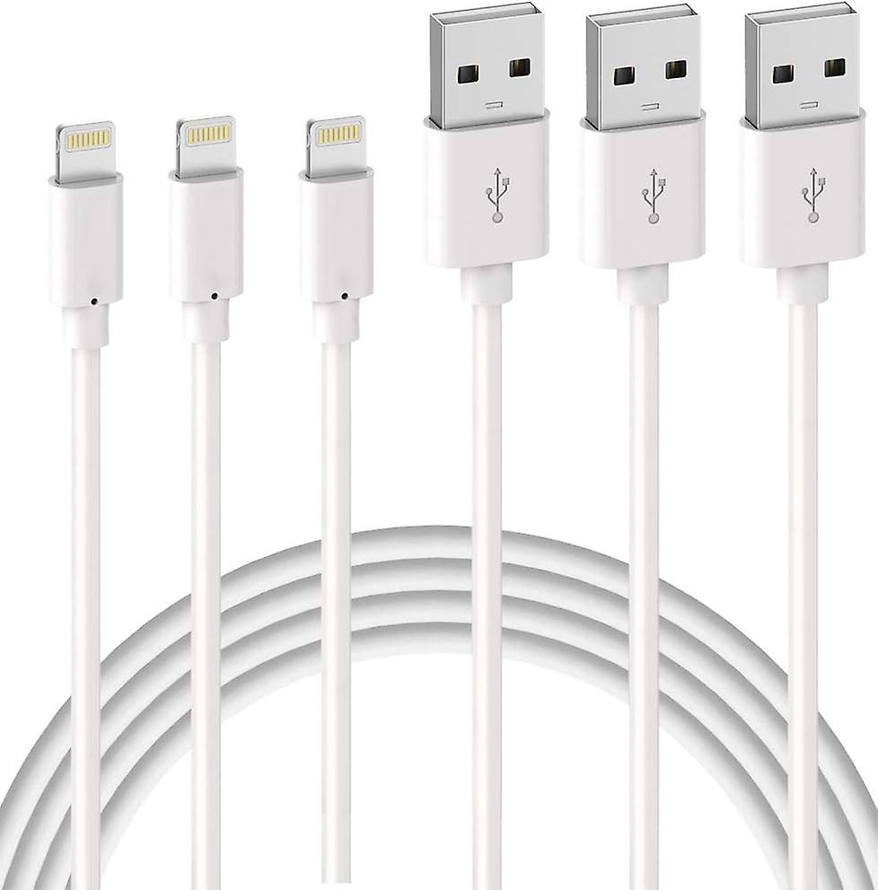 3 Pack iPhone Charging Cable 1M, Fast Charging Lightning Cable fo