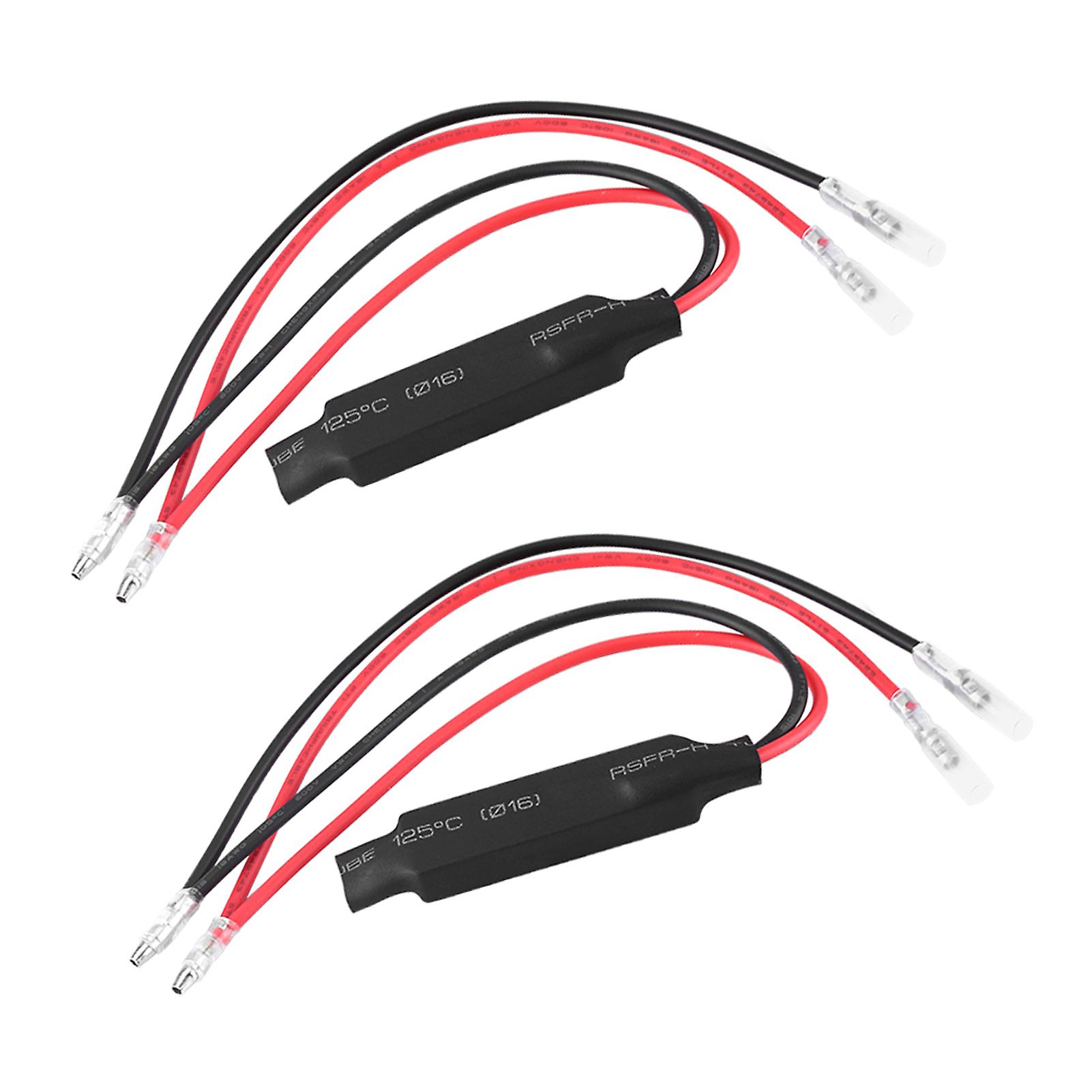25W 6.8​ΩJ Motorcycle LED Turn Signal Indicator Light Load Resistor Fix Error Flash Controller