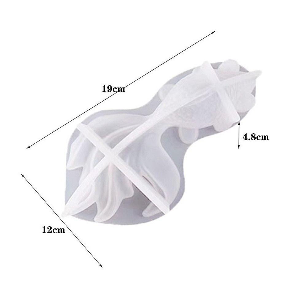 Silicone epoxy resin molds 3D Koi fish silicone molds for desktop decoration