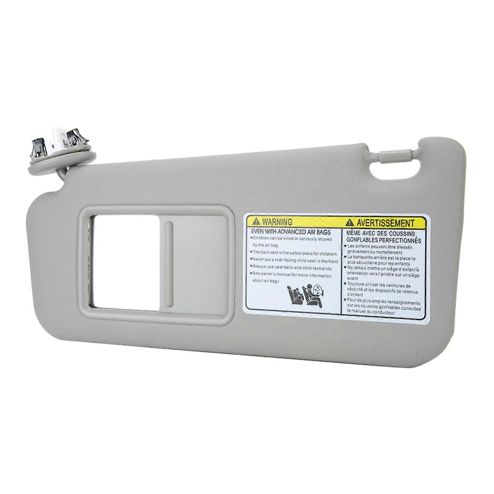 Rankomu Left Driver Side Sun Visor 74320‑42501‑B2 Fit for RAV4 2006‑2009 Gray