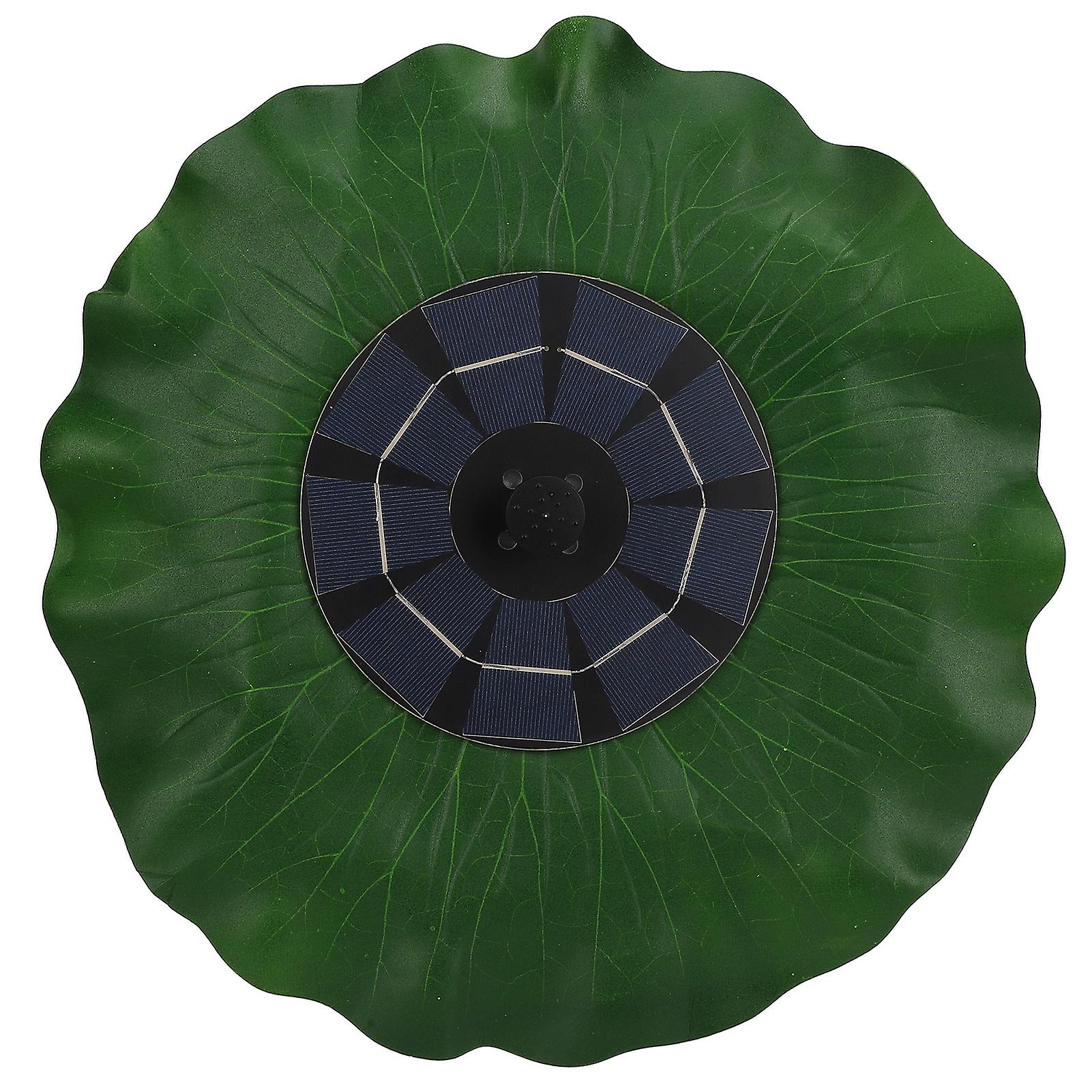 Solar Fountain Floating Solar Water Fountain with 3 Nozzles for Outdoor Pool Pond Garden
