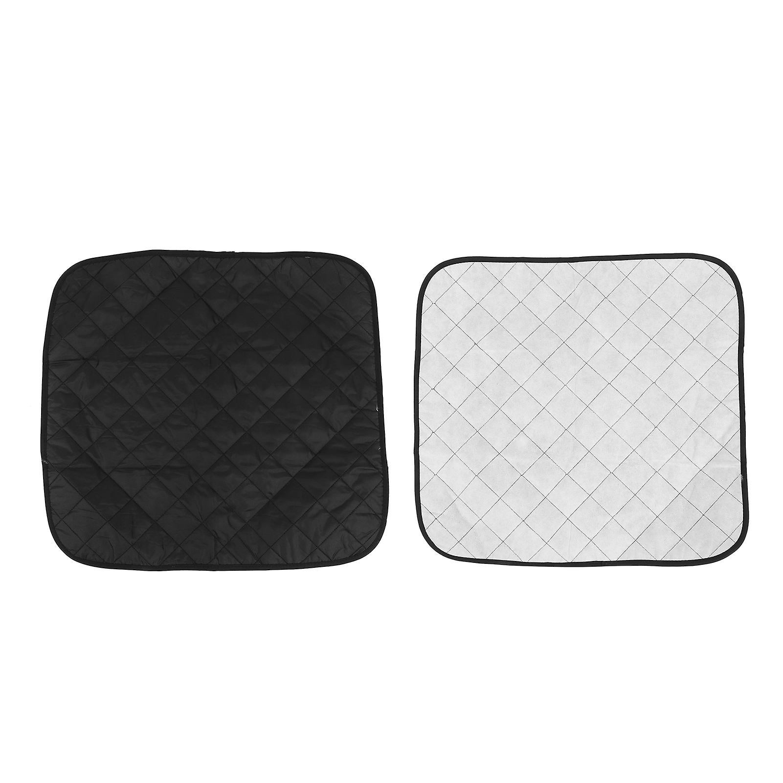 Garden Kneeling Pad Portable Moisture Proof Kneeler Mat for Gardening Works Picnic(Black )