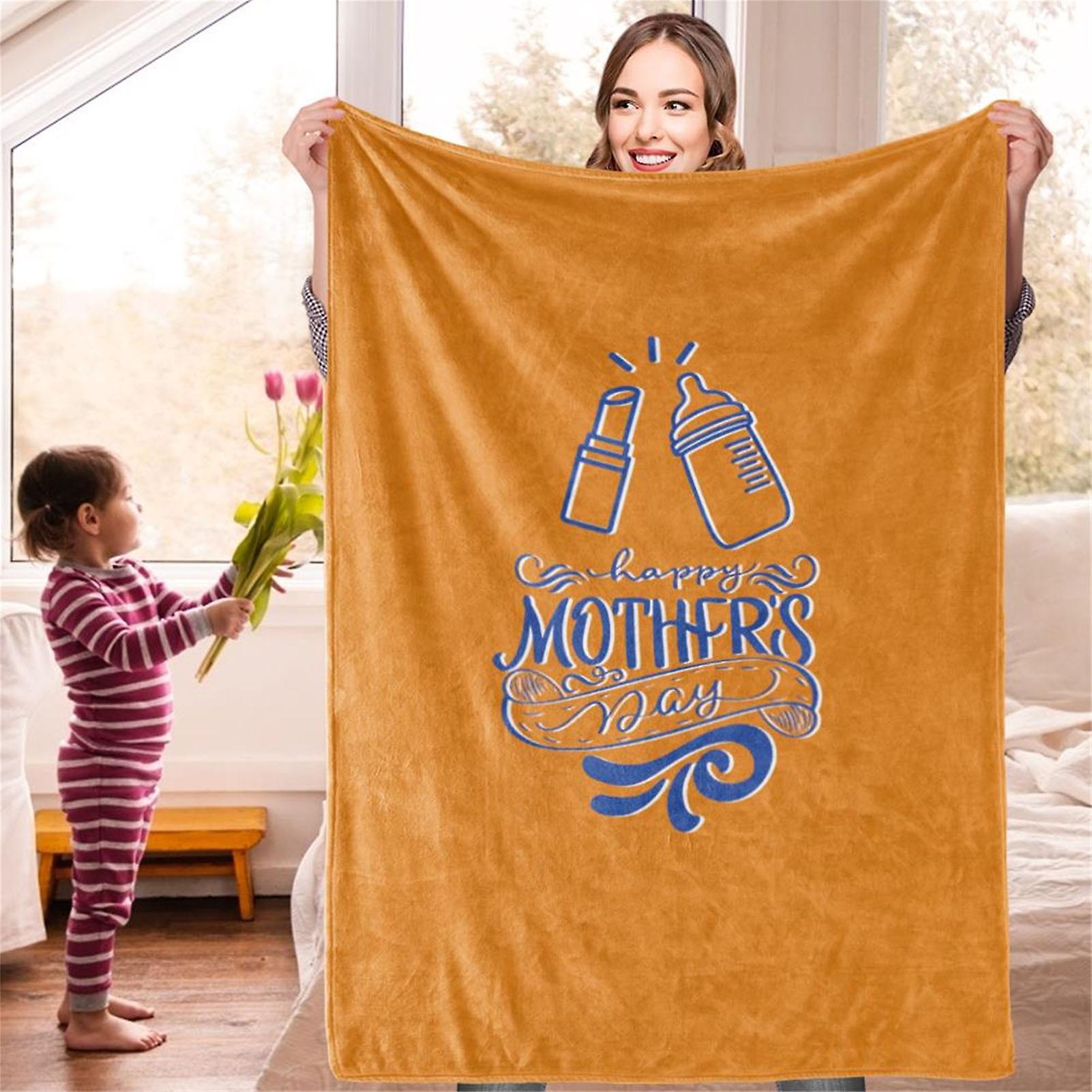 Blanket Polyester Fabric Warm Large Size Full Season Machine Wash for Bed Sofa Couch 140x200cm \/ 55.12x78.74in