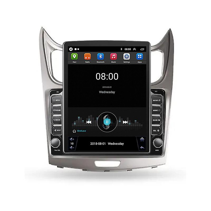 Android CarPlay For Chevrolet Sail 2009 - 2014 Multimedia GPS Navigation For Tesla Style 9.7 Inch
