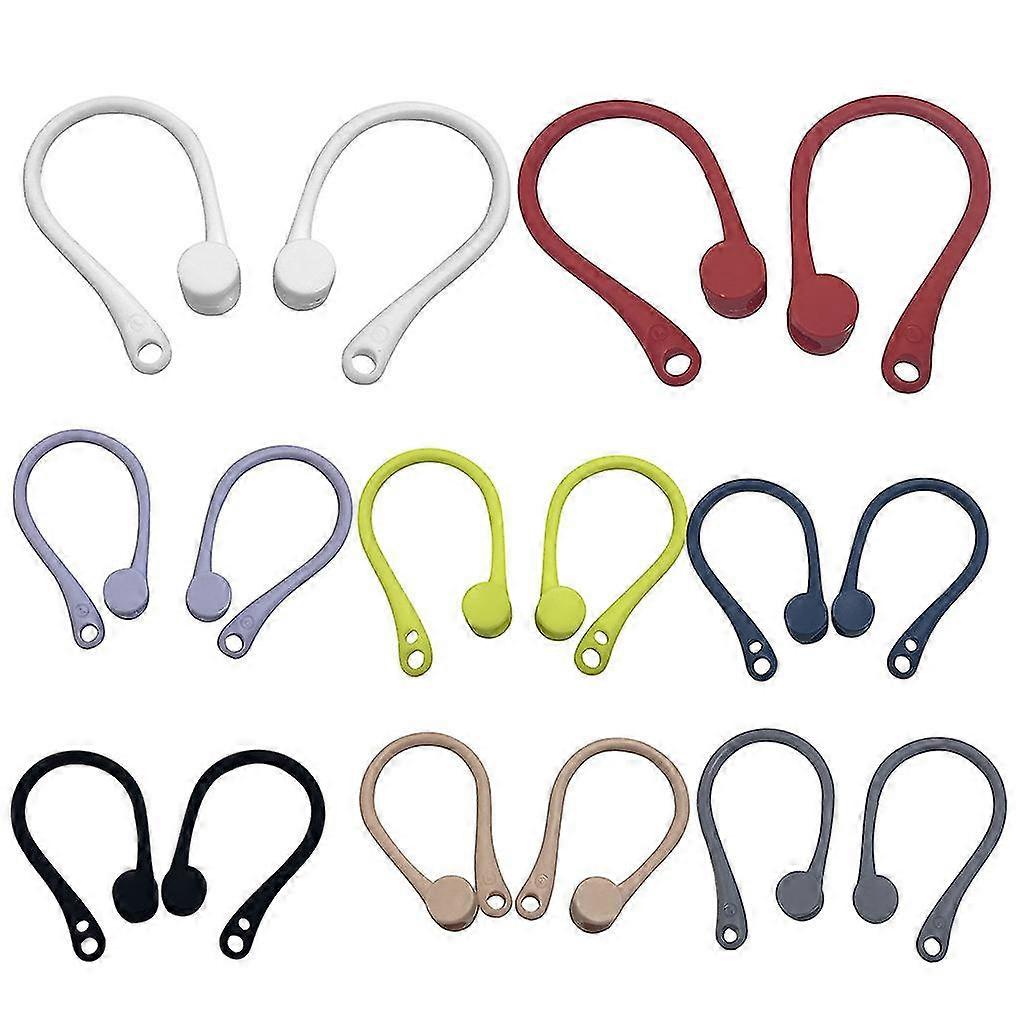 الرياضة سيليكون الأذن السنانير لأبل Airpods برو الملحقات المضادة للسقوط سماعة بلوتوث ل Airpod 2 3 حامل ل Airpods 3 2 1