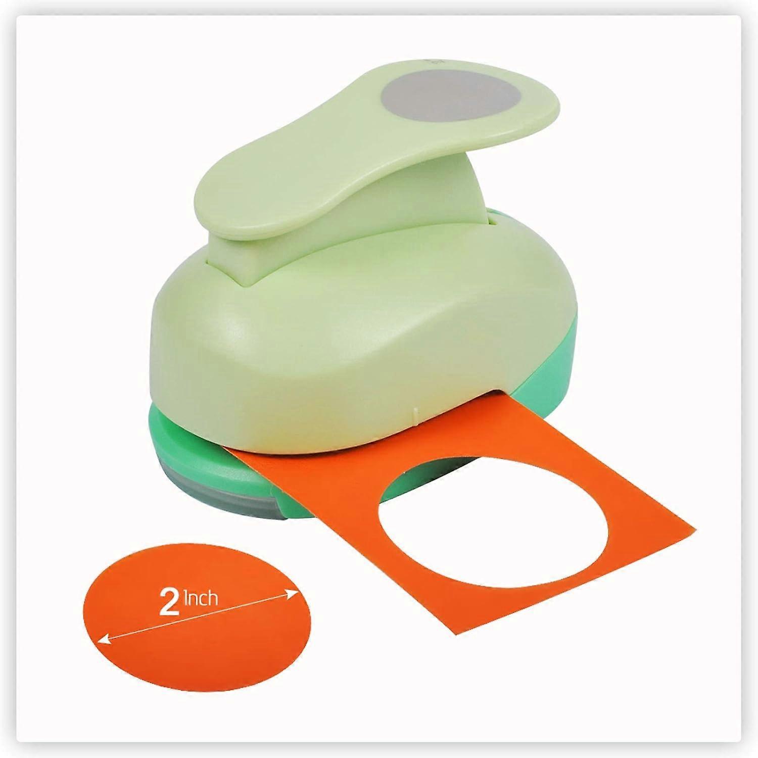 2-inch paper punch (color random), DIY handmade punch shape circular