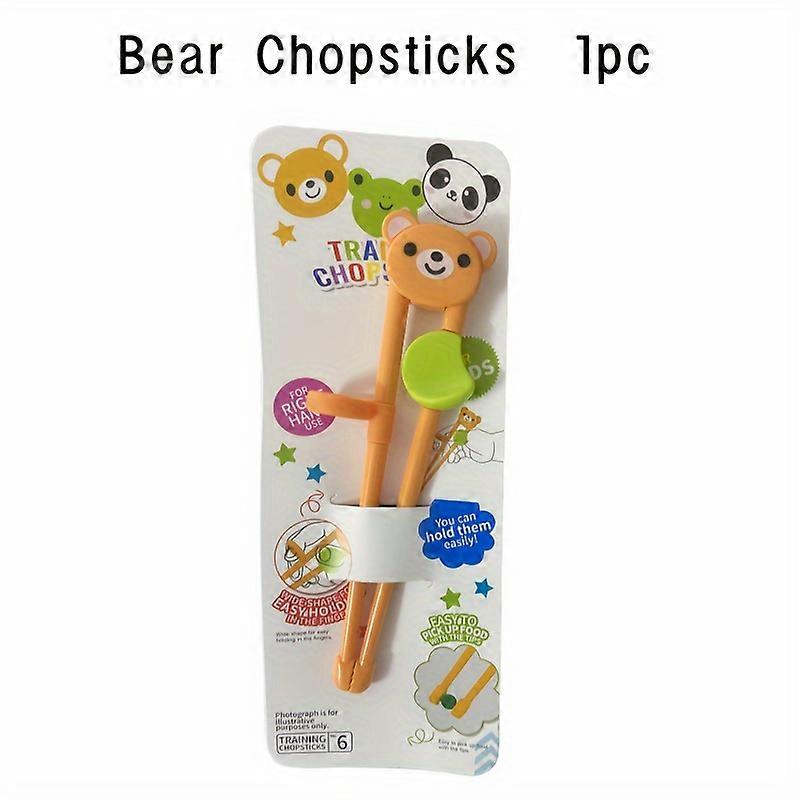 1pc Training Chopsticks, Learning Chopsticks Helper, Training Chopsticks For Beginner, Cartoon Chopsticks, Kitchen Utensils, Back To School Supplies,
