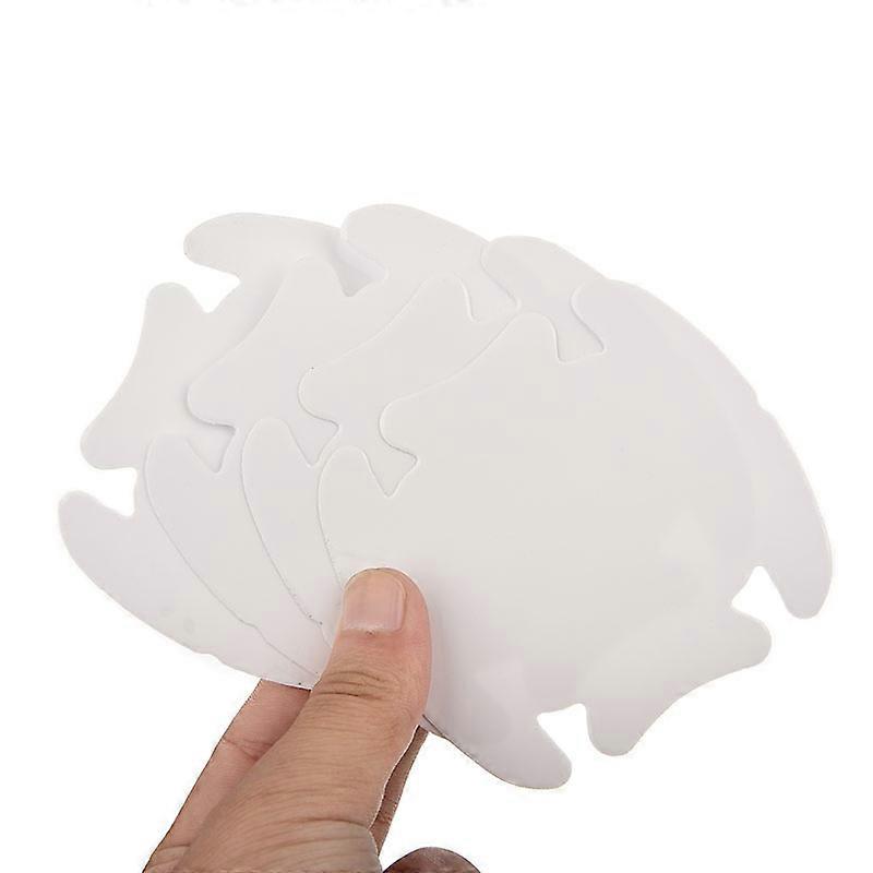 1set/4pcs Universal Invisible Car Door Handle Protector Automobile Shakes Polyurethane Films Car Handle Protective Scratches