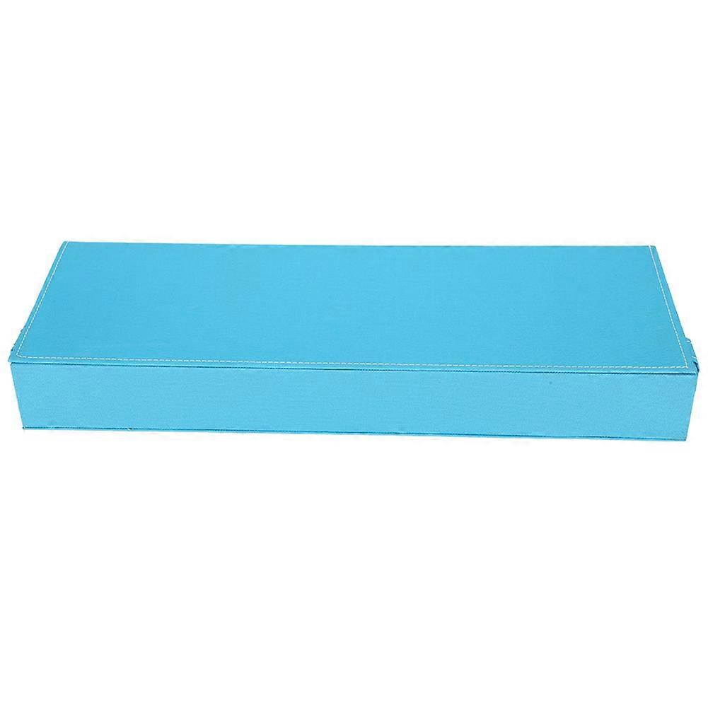 8grids Multi Sunglasses Case Organizer Eyeglasses Eyewear Display Case Storage Boxblue