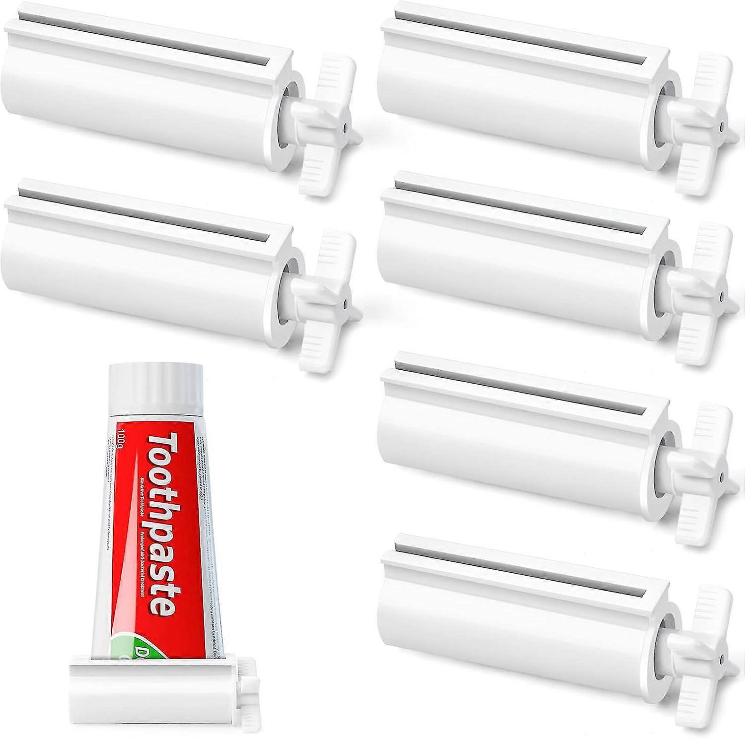 Toothpaste Squeezers (6-pack), Toothpaste Tube Roller Toothpaste Dispensers For Bathroom Saves Toothpaste, Creams