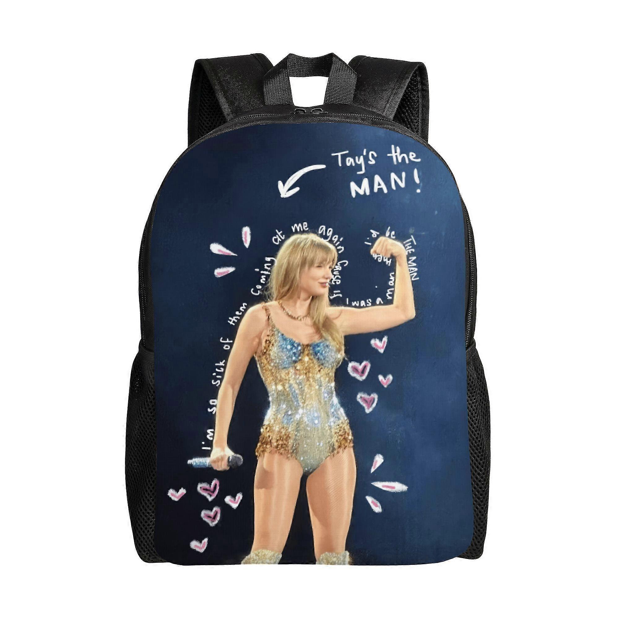 حقيبة ظهر Tay-Lor Swift ، حقيبة ظهر خفيفة الوزن للأطفال ، حقيبة ظهر للكمبيوتر المحمول لعمل الكلية