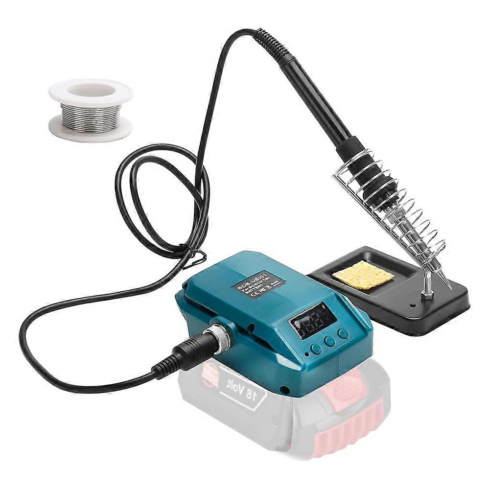 Battery Soldering Iron for 18 V System Battery,60W Cordless Soldering Iron Adjustable Temperature
