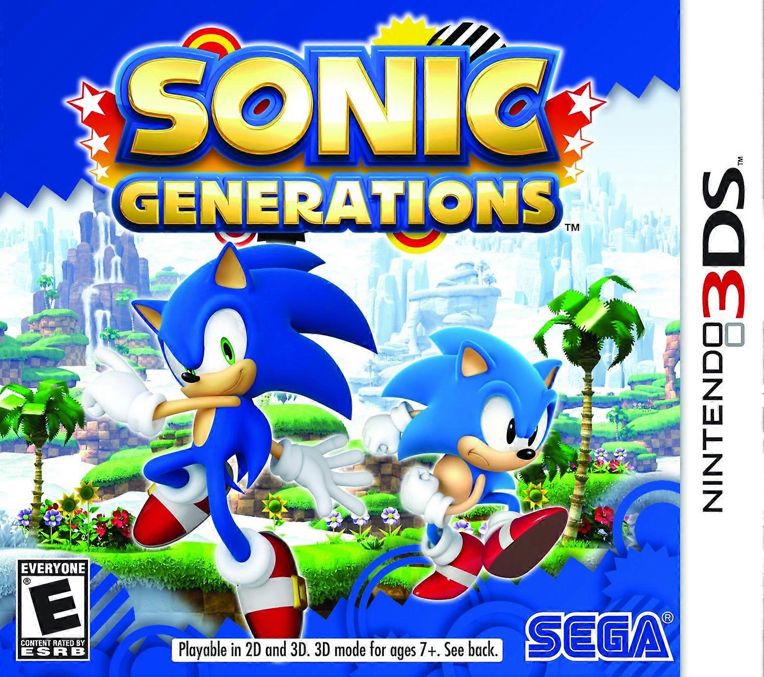Sonic Generations-Nla - - PAL - New & Sealed