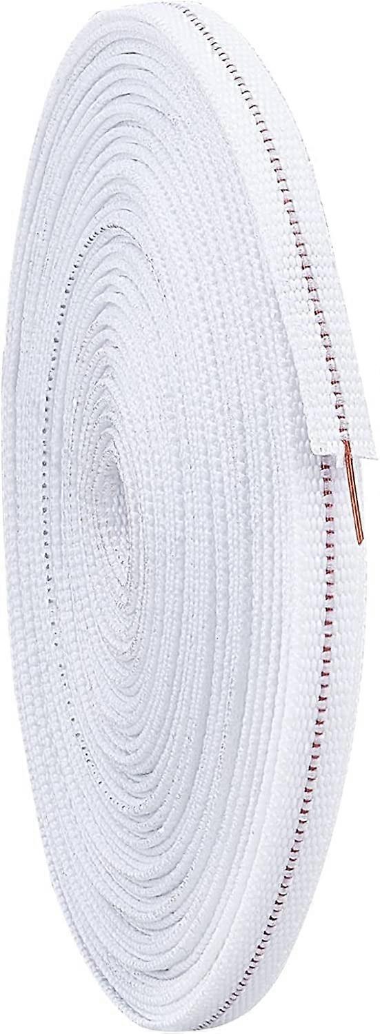 10 Yards Low Density Boning 0.25 White Sew-Through Polyester Boning Wide Boning Cord with Copper Wire