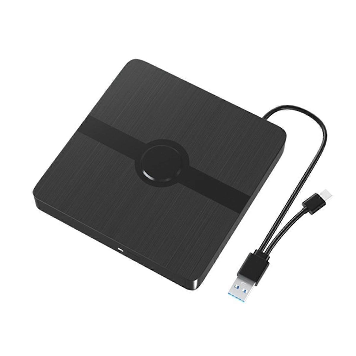 External DVD Drive USB 3.0 Portable Optical Drives CD DVD Burner Player Reader for Laptop