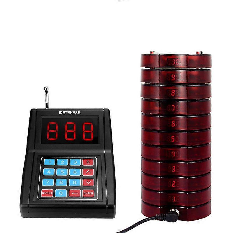 Disk Wireless Meal Pickup Td165 (one To Ten) No Line Caller