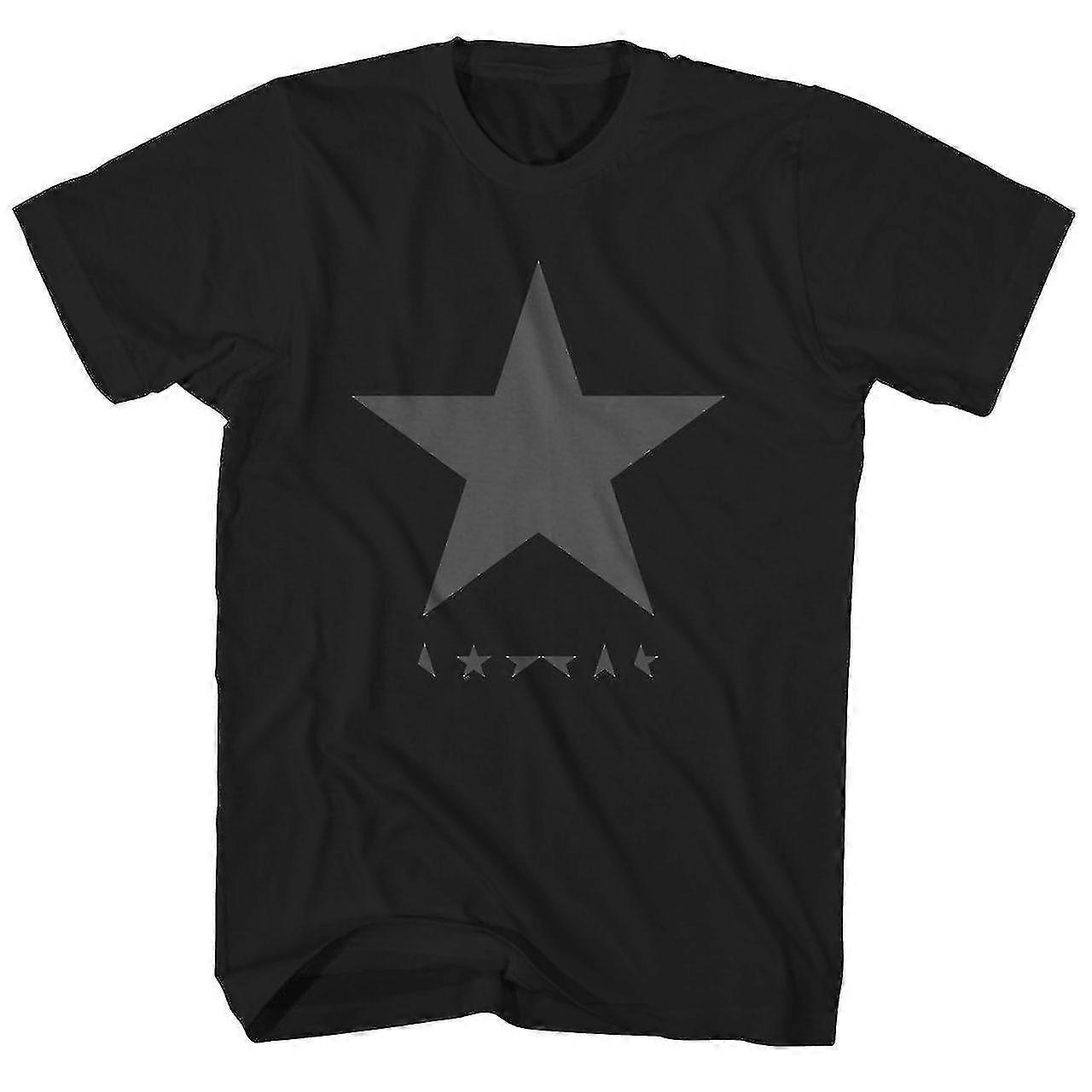 T-shirt Hommage David Bowie Blackstar - 100% Coton, Col Rond, Manches Courtes
