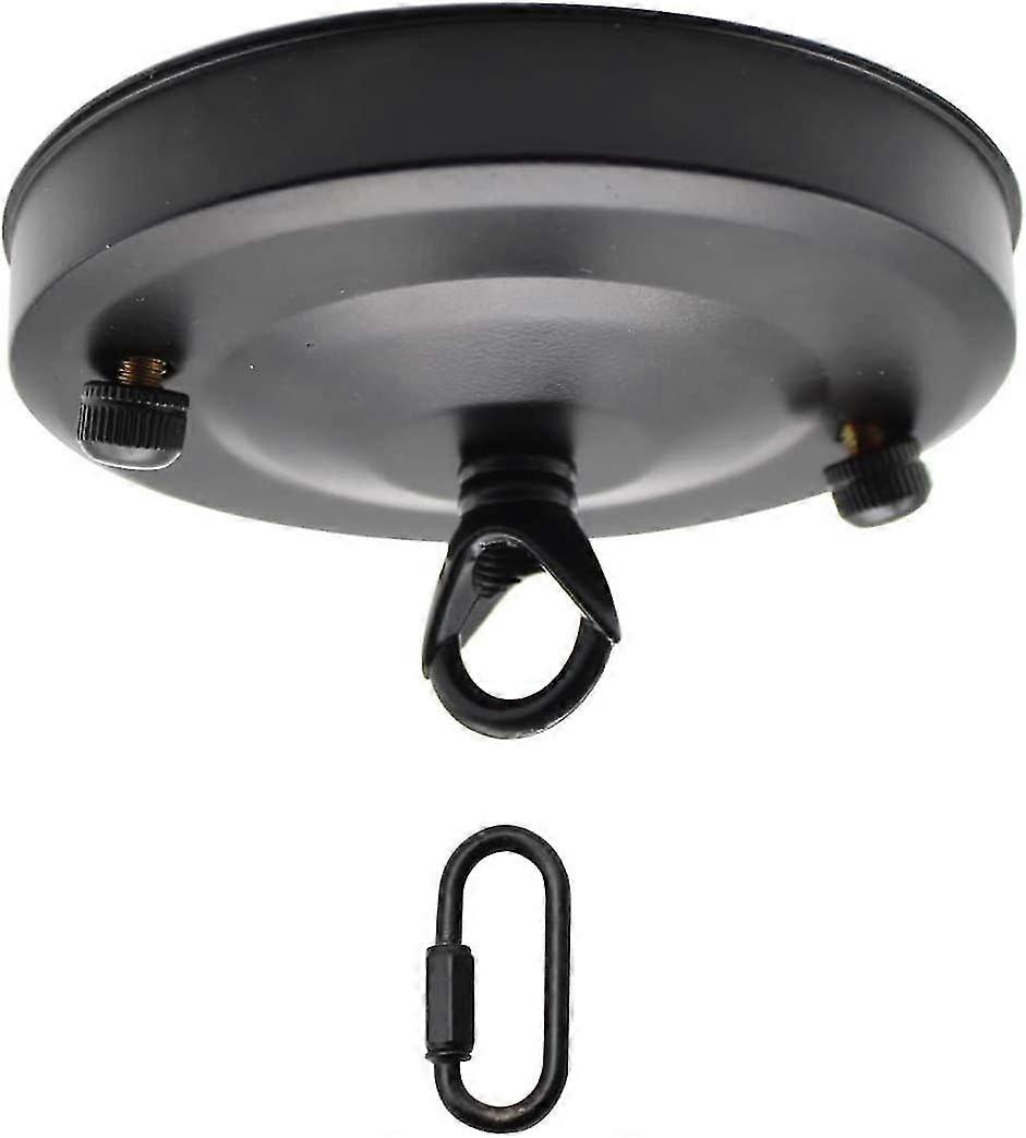 Ceiling Lamp Rosette - Ceiling Rosette With Accessory, 1 Wiring Hole Ceiling Canopy, Ceiling Plate Hook For Hanging Ceiling Lamps