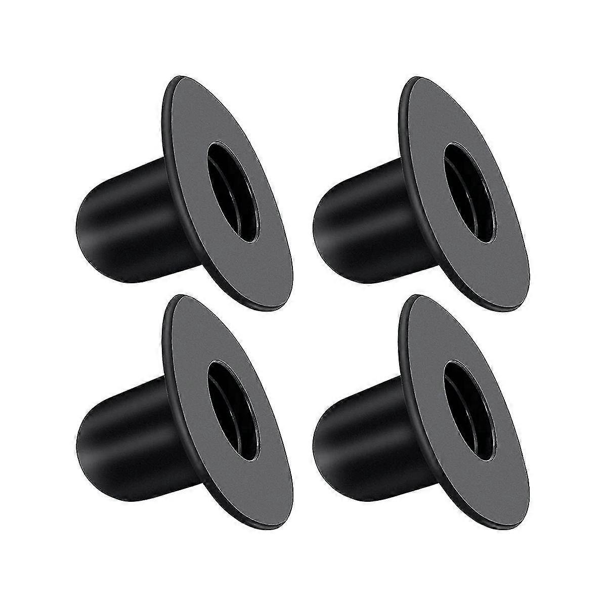 4pcs Swimming Pool Kit Plugs Wall Plug Ground Pool Fitting Filter Pump Hole Plug Stopper For Black