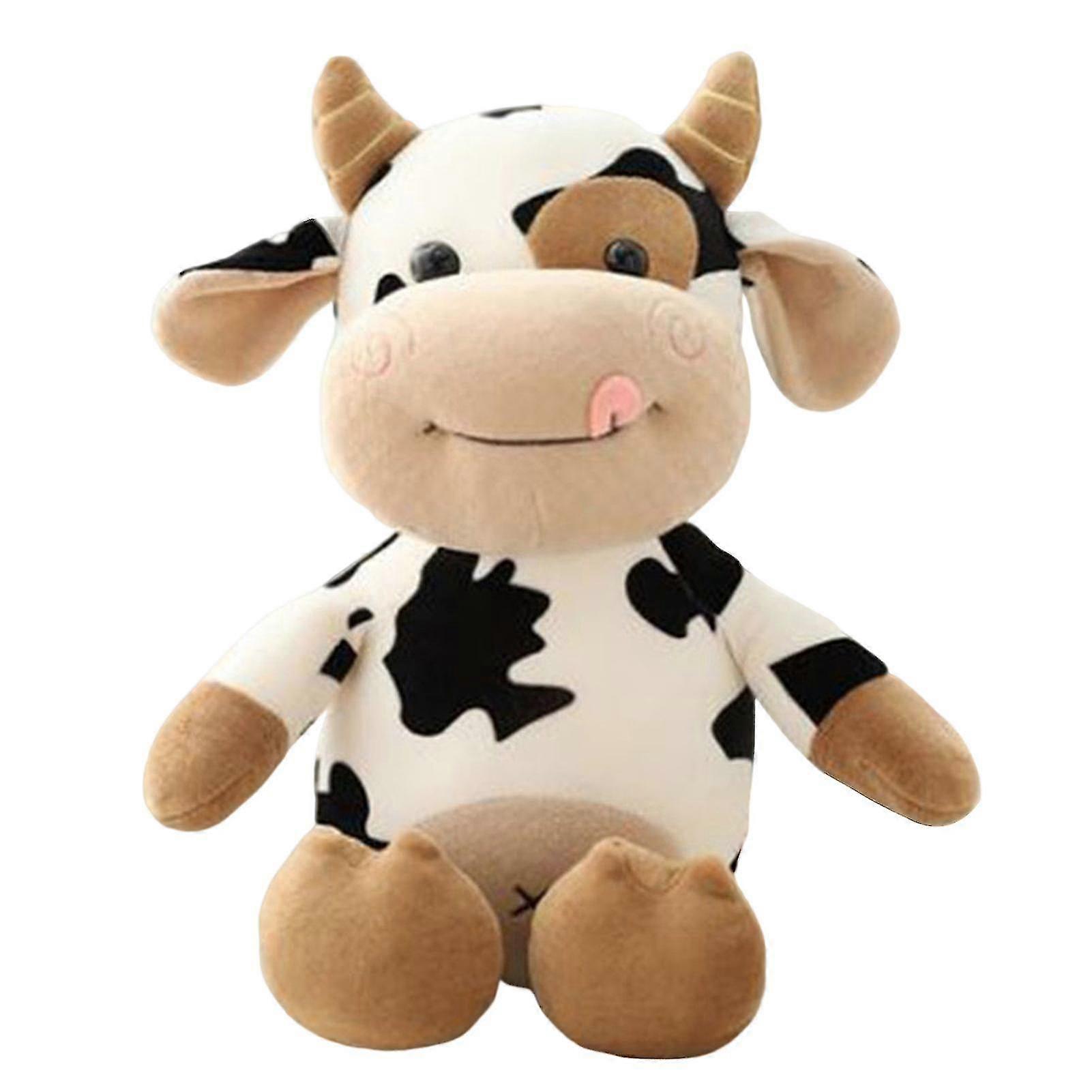 Xh 30cm Cow Plush Toy Dolls Soft And Comfortable Fabric Gift For Girl Women Lover Girlfriend