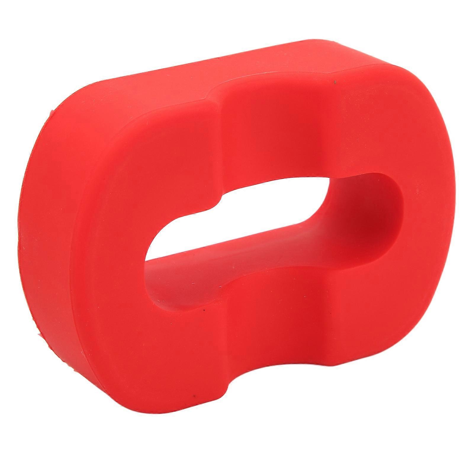 Winch Hook Rubber Block High Toughness Prevent Rattling Red Hook Isolator for 9500 Lbs and Up Winches
