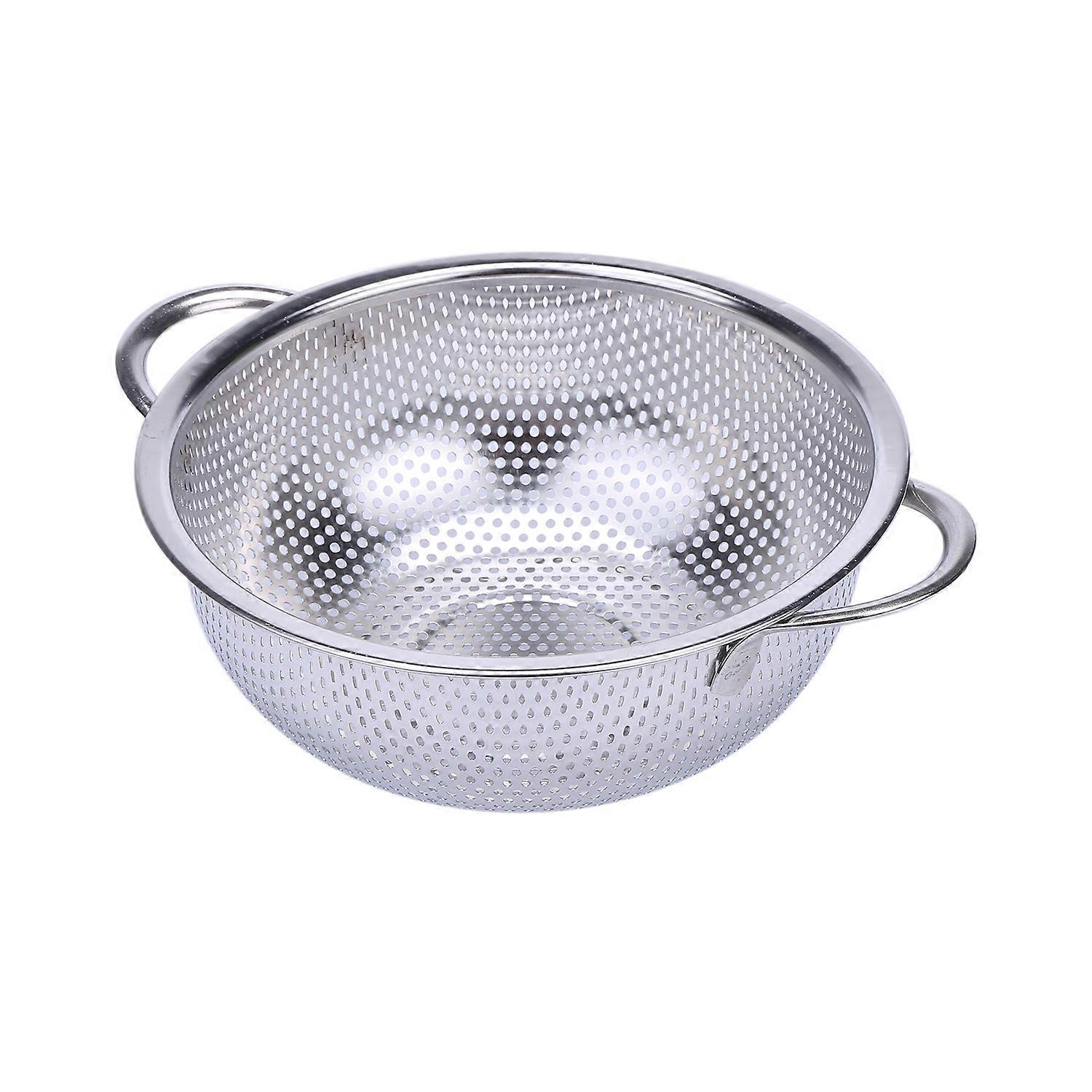 Stainless Steel Colanders With Handle,Colander Perforated Strainer-S