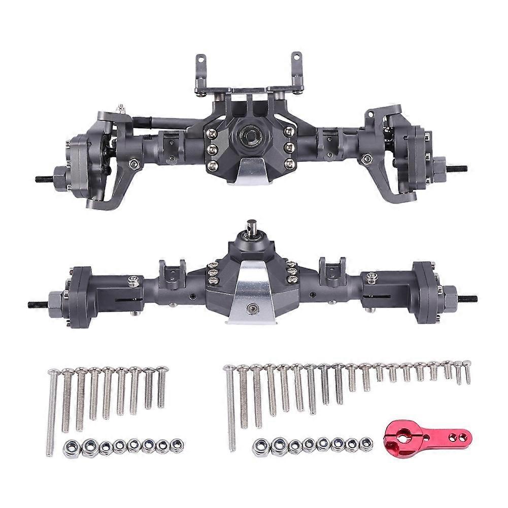 Portalachse vorne und hinten eloxiert für 1/10 RC Crawler Car Axial SCX10 II 90046 RC4WD D90 86100 R