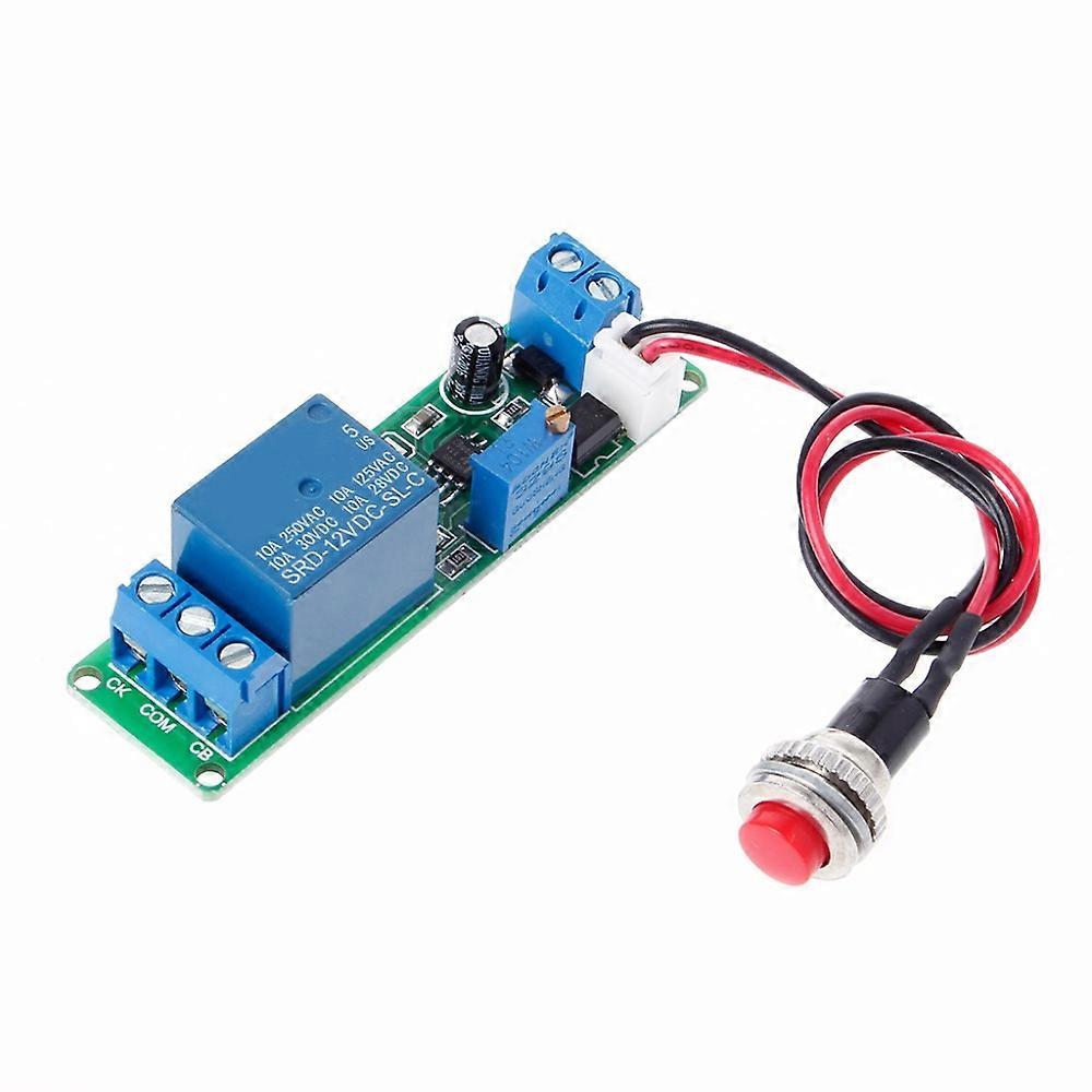 DC 12V Timing Timer Delay Turn OFF Switch Relay Module 1~10s Adjustable Power Supplies