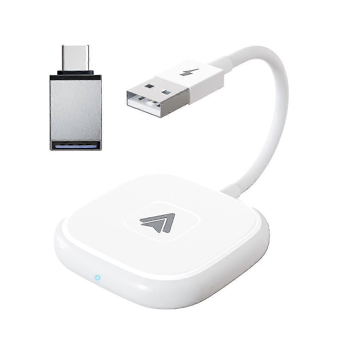 Wireless Android Auto Adapter, Wireless Android Auto Dongle, Android Auto Wireless Adapter, Plug &