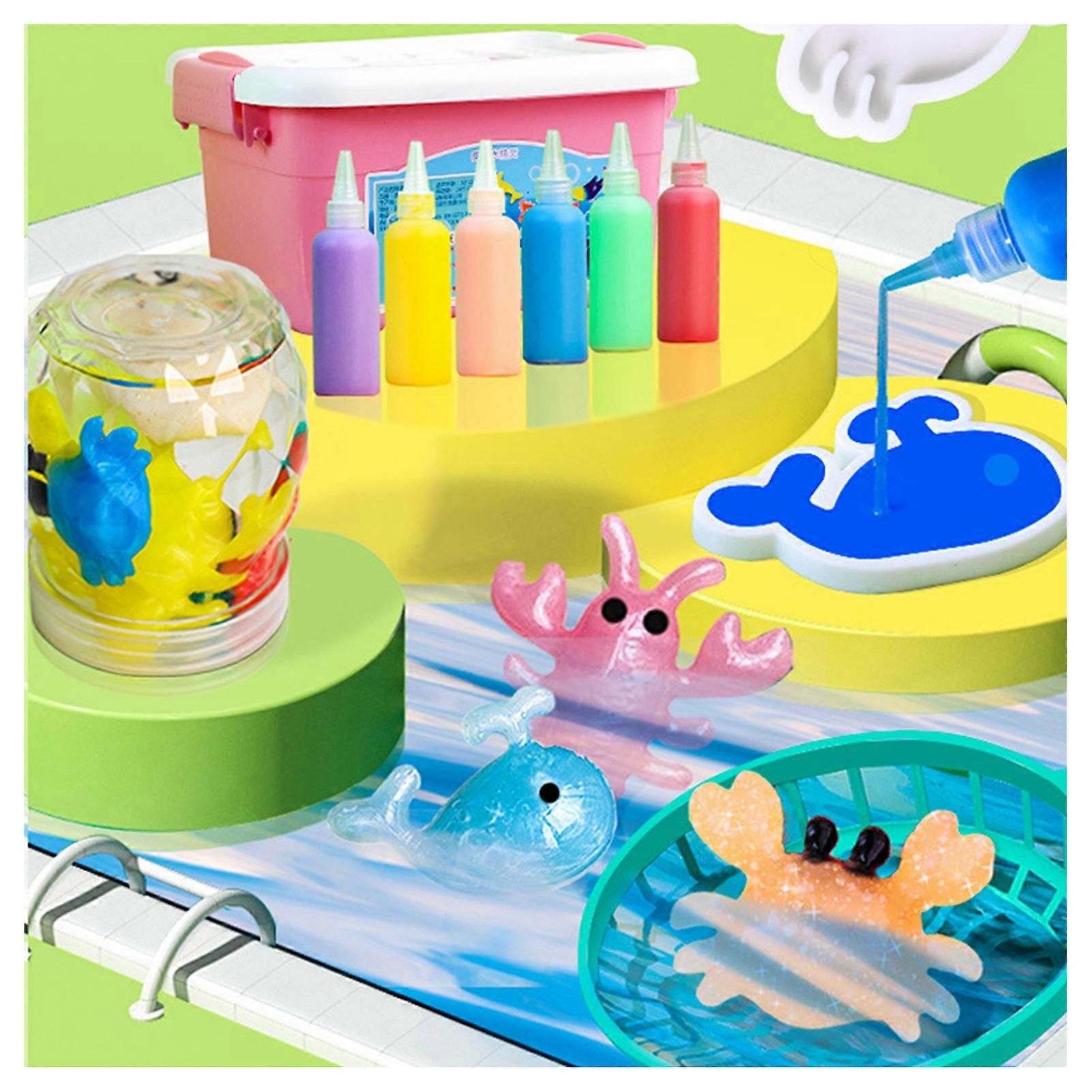 Sihirli Su Elf Çocuk DIY Oyuncaklar Seti Yaratıcı DIY Sihirli Su Elf Oyuncak El Yapımı Kit Çocuklar için Doğum Günü Çocuk Günü Hediyeleri