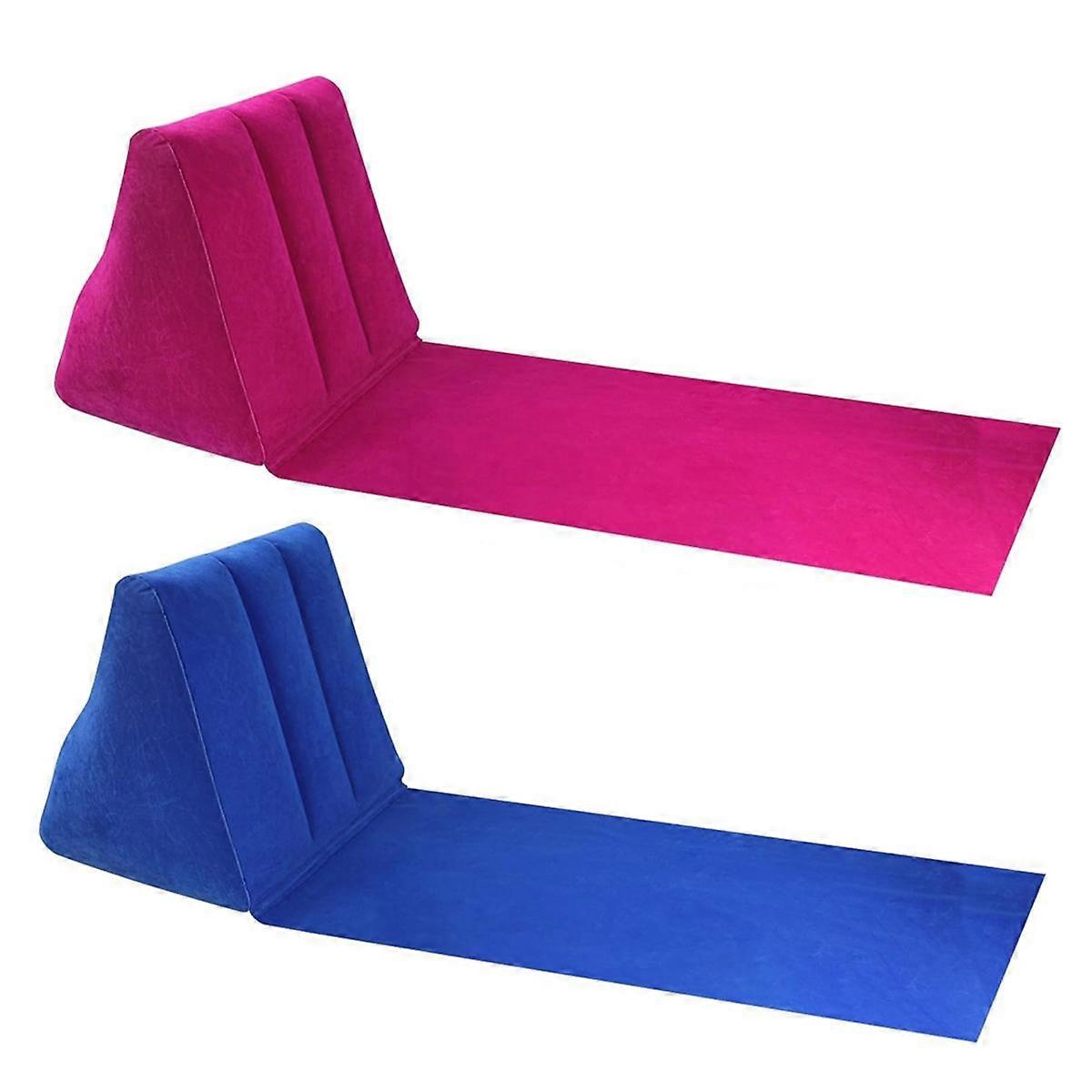 Inflatable Beach Cushion Lounge Chair,Portable Leisure Beach Chair,Beach Lounge Chair for Beach Cam