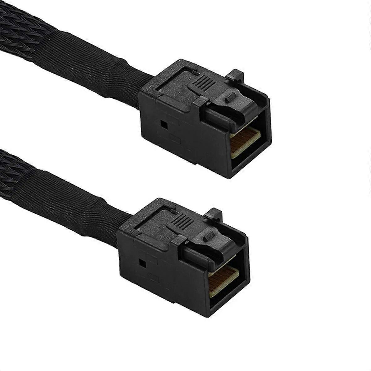 0.5m 1m SFF-8643 Mini SAS HD Server Motherboard Backplane Cable SFF 8643 To 8643 MINI SAS Cable For Computer Hard Disk