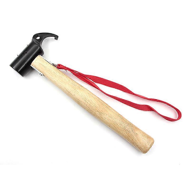 Camping Hammer Outdoor Tent Mallet Nails Puller Peg Stake Extractor Hiking Tool