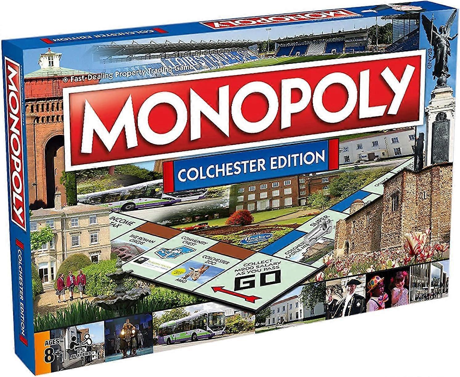 Monopoly Regional Colchester Board Game