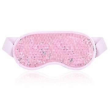 Yaju Cold Eye Mask Frozen With Plush Backing For Headache, Stress Relief1pcspink