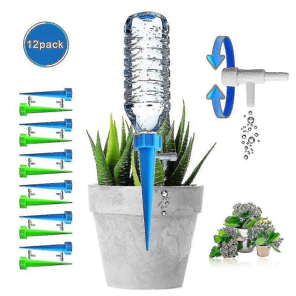Self Spikes System With Slow Release Control Valve Switch-12 Pack