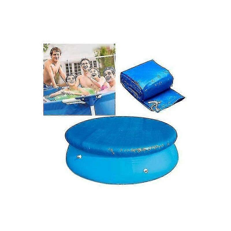 Poolskydd, runt poolskydd med rep