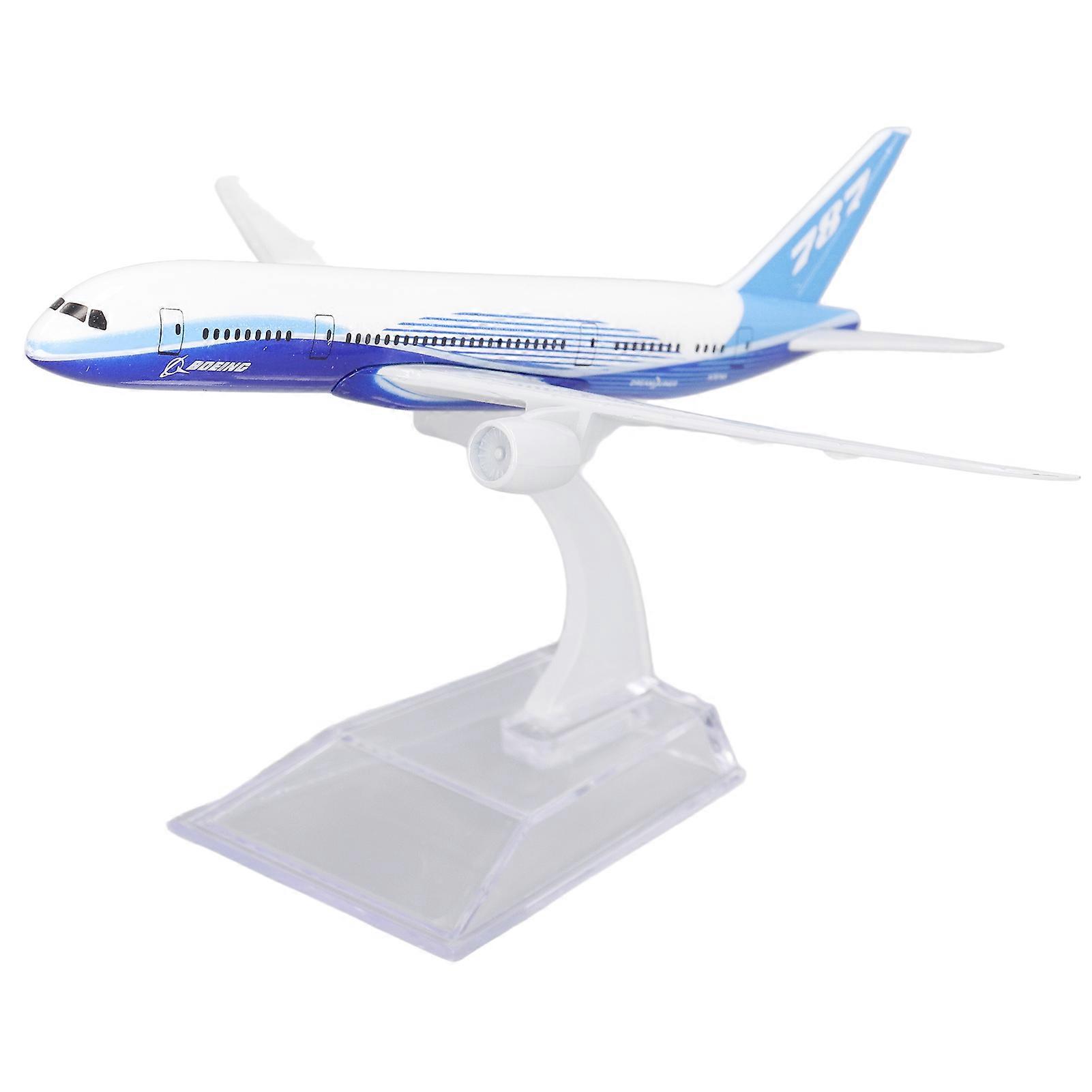 Alloy 787 Airliner Model Home Study Simulated Exquisite Diecast Airplane Model Toy Decoration for Office
