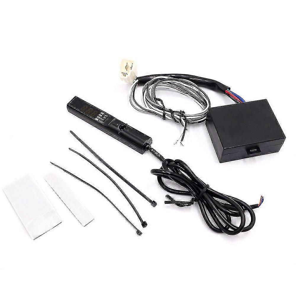 Universal Auto Turbo Timer Na Black Pen Control Jdm Red Led Digital