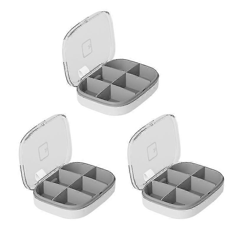 Pill Case Storage Box Diabetic Pill Box Compartment Weekly-b