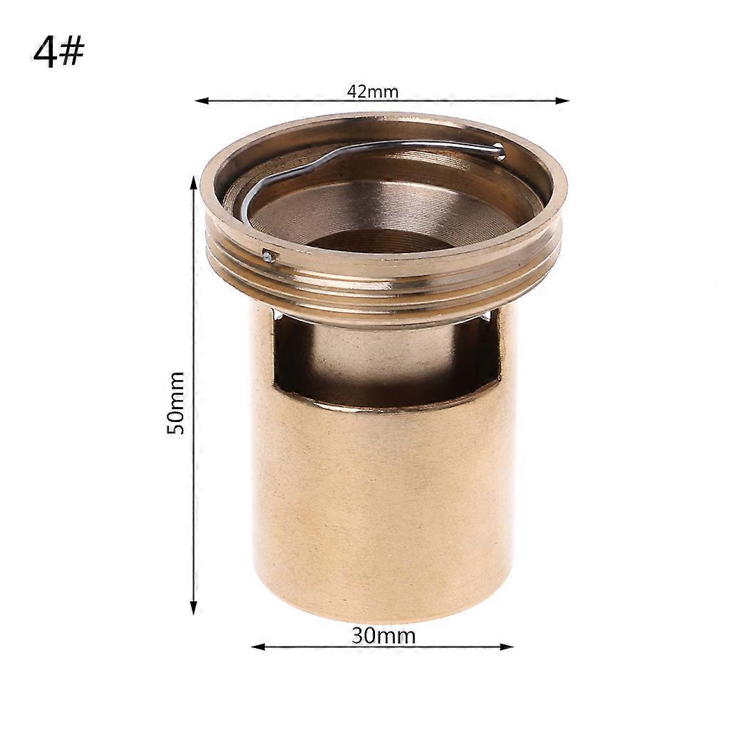 Brass Floor Drain Deodorant for Valve Odor-resistant Drain Core Bathroom Accesso