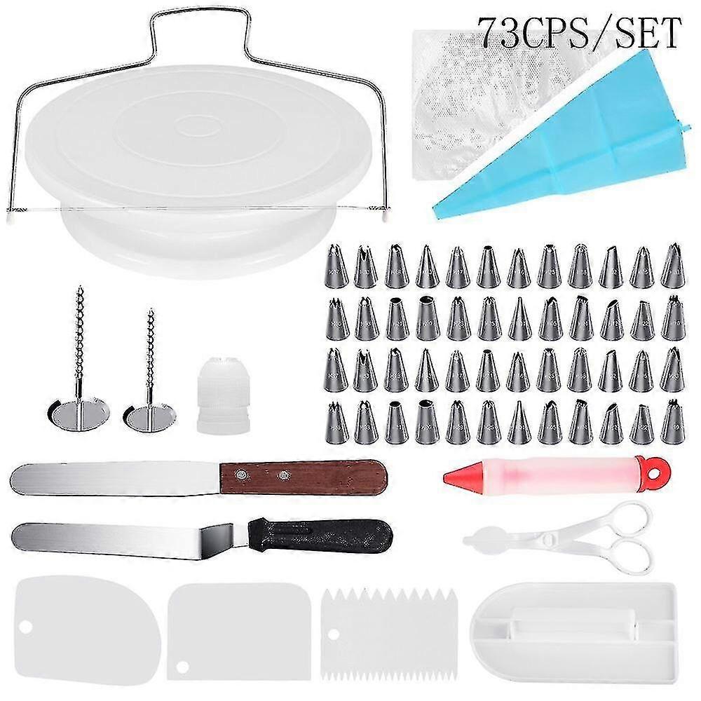 106/set Diy Cake Decorating Tool Baking Supplies Set Stainless Steel