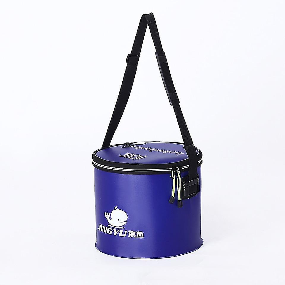 Folding Chairs Stools Fishing Bucket With Shoulder Strap
