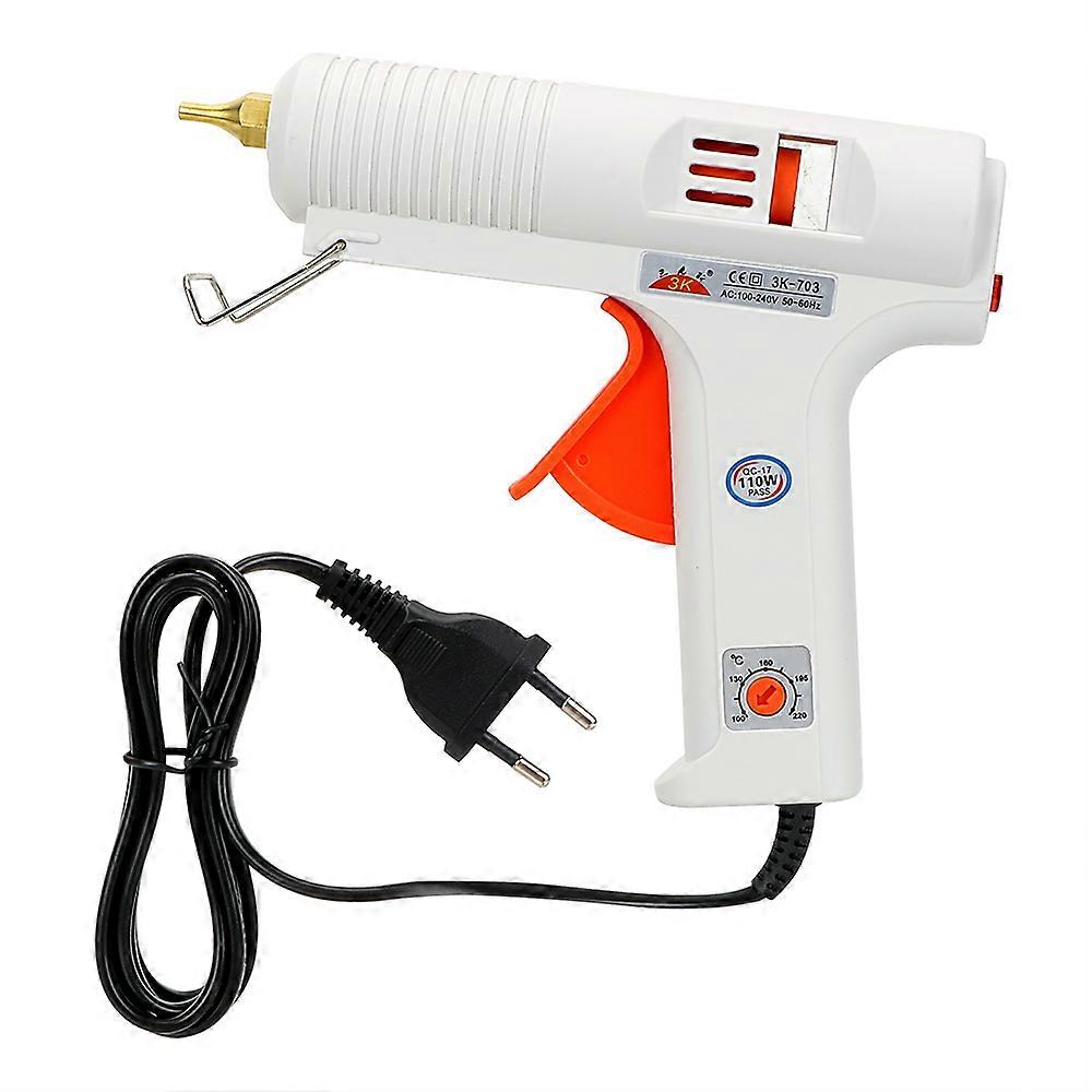 Hot Melt Glue Tool Muzzle Diameter 11mm Constant Temperature 100-220 110W Craft Repair Tool Heating Up Temperature Adjustable