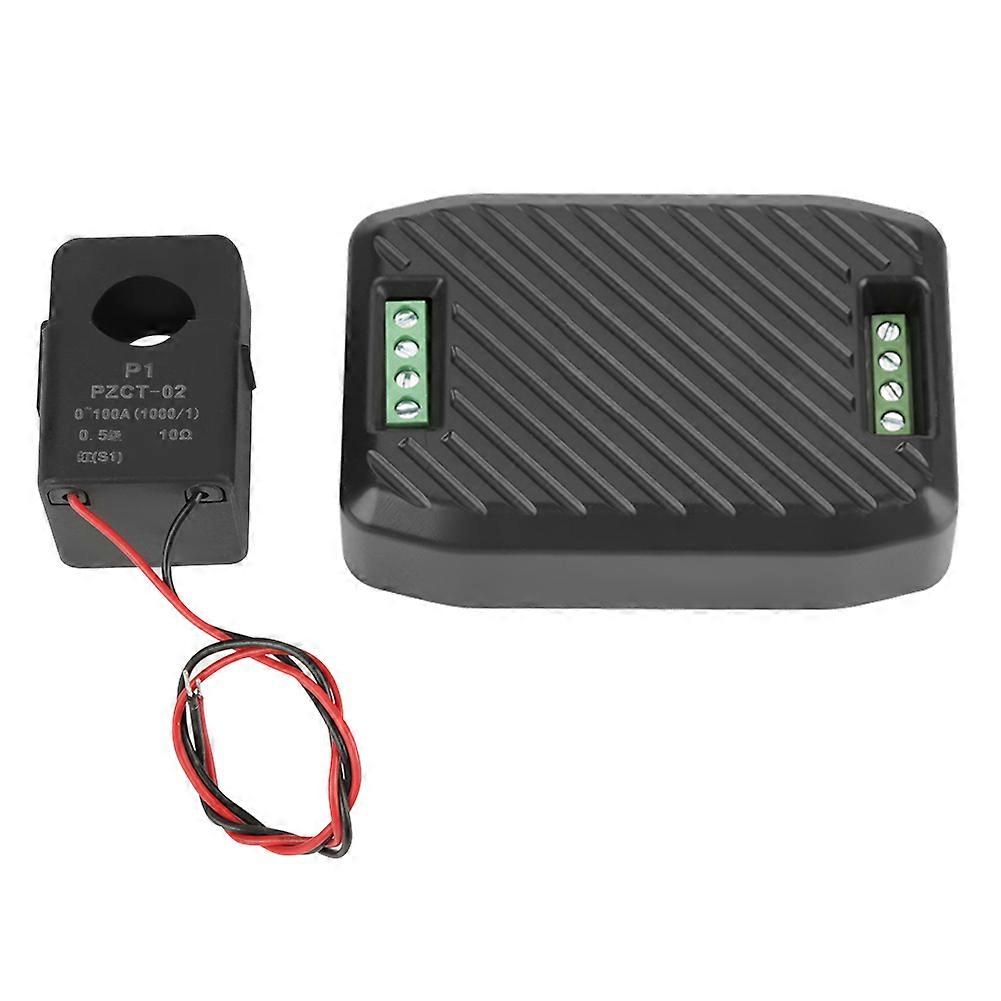 PEACEFAIR 100A الجهد الحالي عامل الطاقة تردد عداد الطاقة (1 * متر 1 * نوع مفتوح CT)