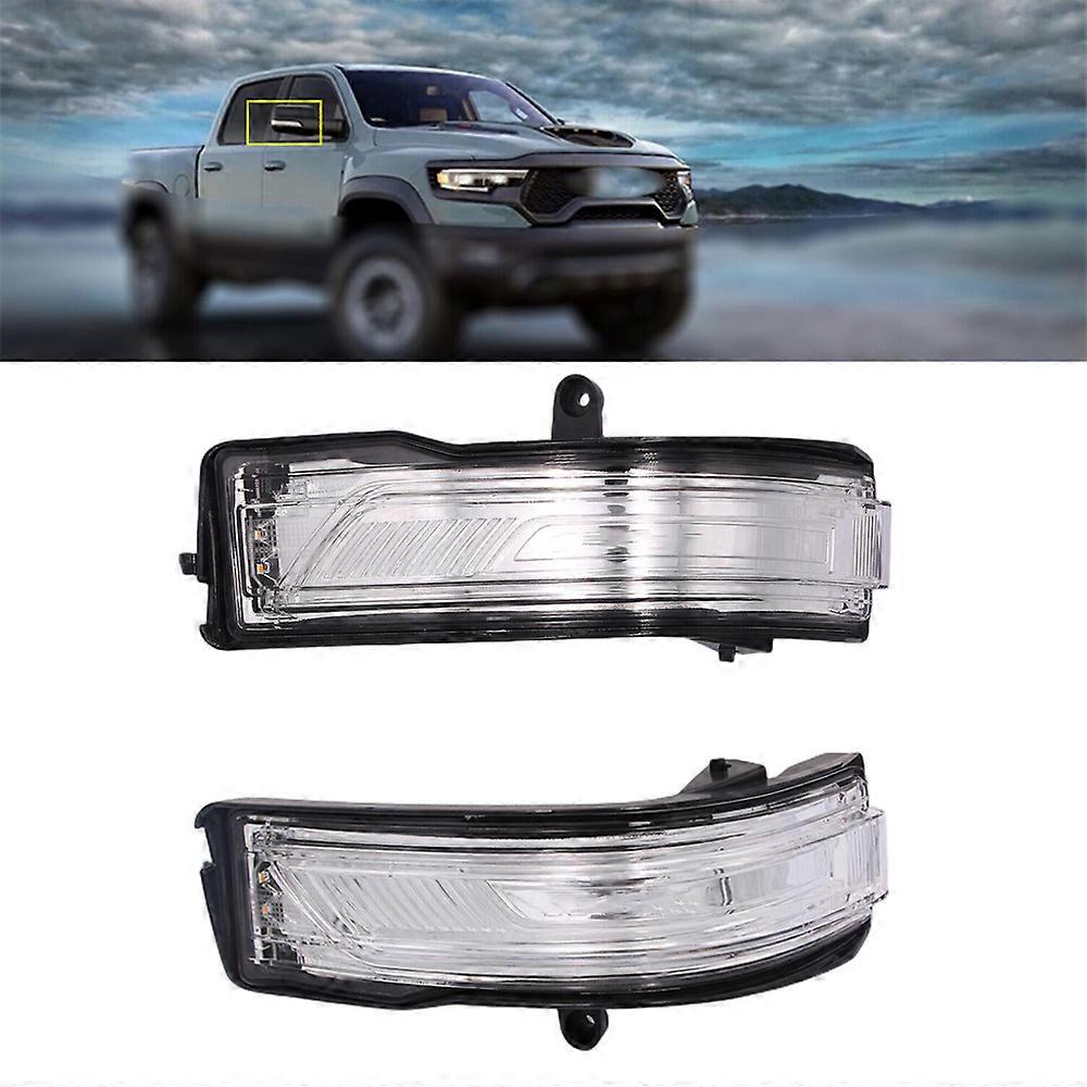Side Mirror Turn Signal Light for Dodge Ram 1500 2019 2020 2022 2022 Rearview Mirror Indicator Light 68402096AA 68402097AA