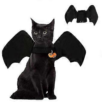 Halloween Pets Costume Dcecorations For Puppy Cat Dogs Hats Bat Wings