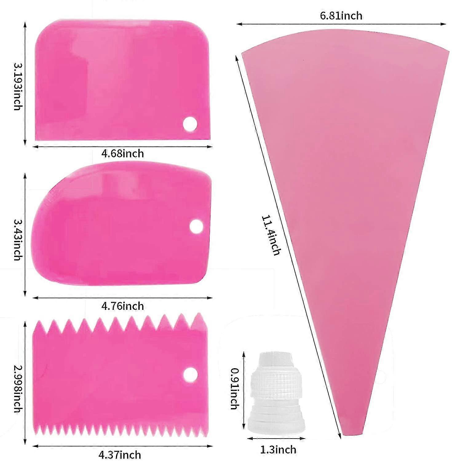 21pcs Piping Bags And Tips Set