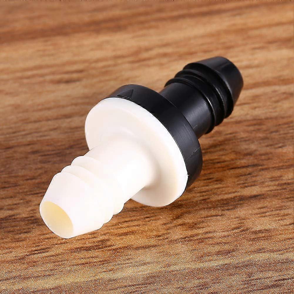 Health Gear Check Valve, Inline ABS Non Return One Way Check Valve for Fuel Gas Liquid Air