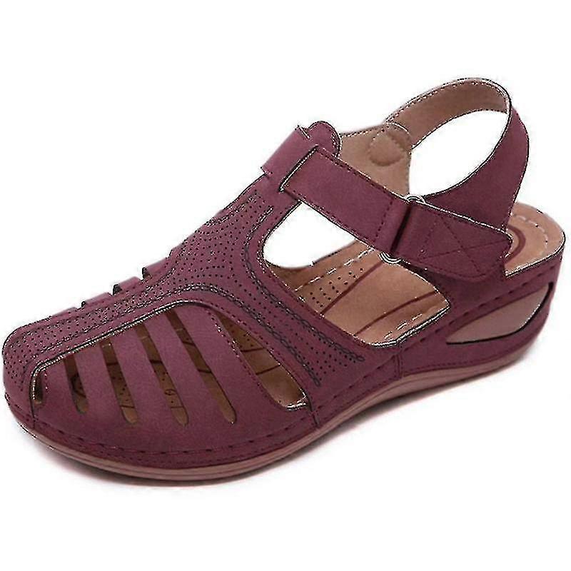 المرأة العظام الصنادل Comfy مغلقة إصبع القدم البغال الصيف النعال أحذية مسطحة